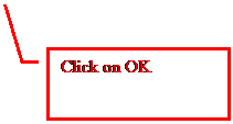Line Callout 3: Click on OK
